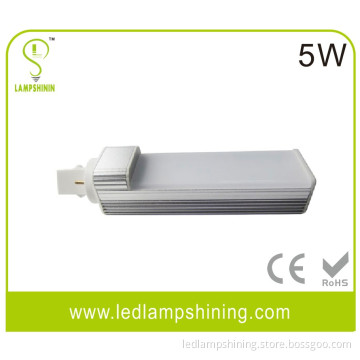G24 PLC 5w led plug light with cover - sylvania 13w cfl replacement